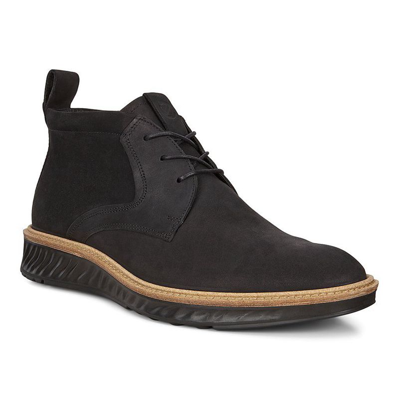 Botas Ecco St.1 Hybrid Para Hombre,Negras,481763-TMA